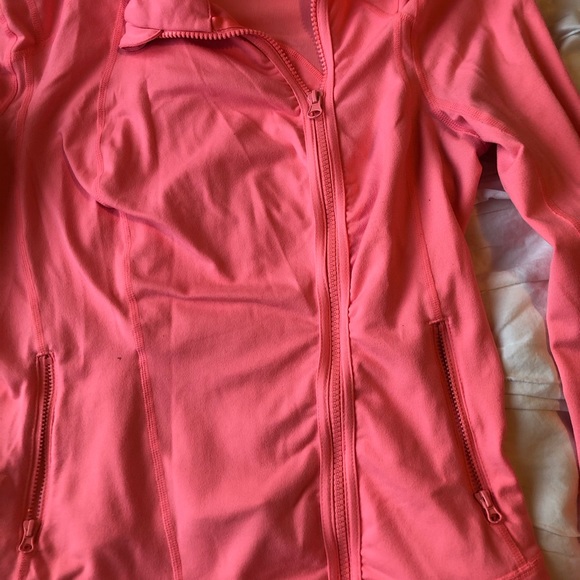 Bright pink athletic jacket- Zella - Picture 3 of 5